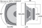 Preview: Tiefmitteltöner SPH-165KEP