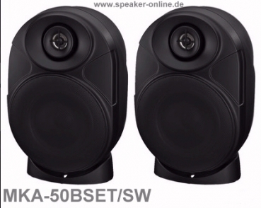 MKA-50BSET/SW aktives Stereo-Lautsprechersystem mit Bluetoothschnittstelle