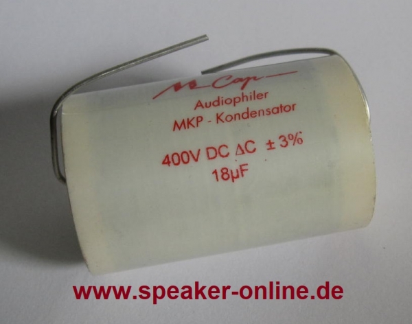 18µF Mcap400 Mundorf