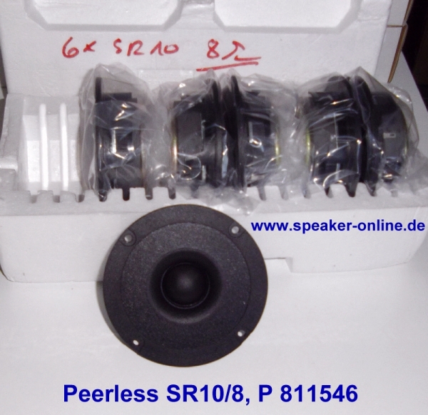 Peerless SR10/8 - 811546, 8Ohm - ausverkauft !